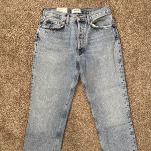 NWT Agolde Lana Mid Rise Vintage Straight size 27